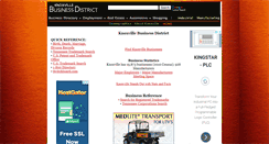Desktop Screenshot of knoxvillebusinessdistrict.com